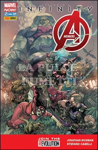 I VENDICATORI #    22 - AVENGERS 7 - MARVEL NOW! - INFINITY: PRELUDIO